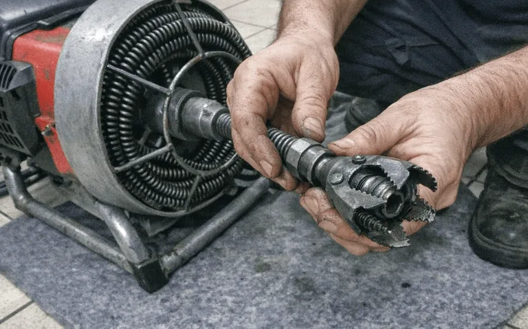Elektromechanische Spirale zur Rohrreinigung